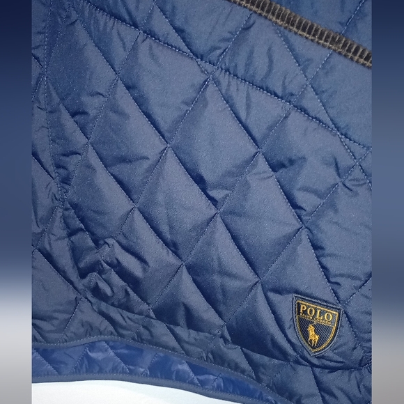 Ralph Lauren Men's Quilted Vest - Navy Blue - Picture 4 of 10